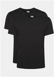 ΣΕΤ 2 T-SHIRTS 765001 500298 ΜΑΥΡΟ SLIM FIT KARL LAGERFELD