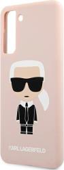 SILICONE CASE ICONIK FULL BODY FOR SAMSUNG GALAXY S21+ 5G G996 PINK KARL LAGERFELD