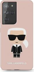 SILICONE CASE ICONIK FULL BODY FOR SAMSUNG GALAXY S21 ULTRA 5G G998 PINK KARL LAGERFELD από το e-SHOP