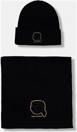 ΣΚΟΥΦΟΣ ΚΑΙ ΚΑΣΚΟΛ ΧΡΩΜΑ: ΜΑΥΡΟ, 561309.805700 KARL LAGERFELD