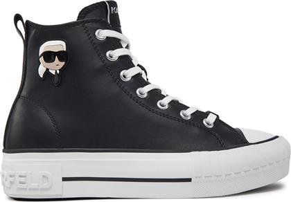 SNEAKERS KAMPUS MAX KL60445T ΜΑΥΡΟ KARL LAGERFELD