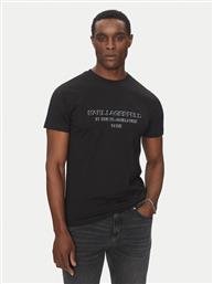 T-SHIRT 755063 552241 ΜΑΥΡΟ REGULAR FIT KARL LAGERFELD