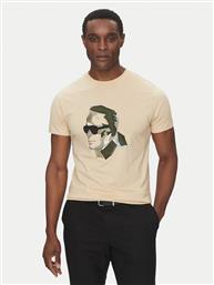 T-SHIRT 755067 552241 ΜΠΕΖ REGULAR FIT KARL LAGERFELD