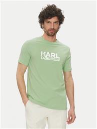 T-SHIRT 755087 552235 ΠΡΑΣΙΝΟ REGULAR FIT KARL LAGERFELD
