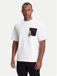 T-SHIRT 755097 553270 ΛΕΥΚΟ REGULAR FIT KARL LAGERFELD