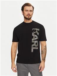 T-SHIRT 755198 551221 ΜΑΥΡΟ REGULAR FIT KARL LAGERFELD