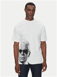 T-SHIRT 755240 552225 ΛΕΥΚΟ OVERSIZE KARL LAGERFELD