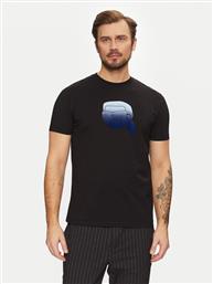 T-SHIRT 755426 551242 ΜΑΥΡΟ REGULAR FIT KARL LAGERFELD