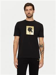 T-SHIRT 755460 551235 ΜΑΥΡΟ REGULAR FIT KARL LAGERFELD