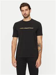 T-SHIRT 755462 551235 ΜΑΥΡΟ REGULAR FIT KARL LAGERFELD