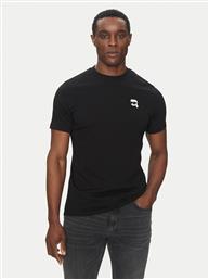 T-SHIRT 755710 500224 ΜΑΥΡΟ REGULAR FIT KARL LAGERFELD