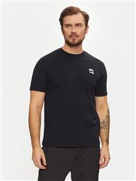 T-SHIRT 755710 551224 ΣΚΟΥΡΟ ΜΠΛΕ REGULAR FIT KARL LAGERFELD