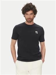T-SHIRT 755710 552224 ΣΚΟΥΡΟ ΜΠΛΕ REGULAR FIT KARL LAGERFELD