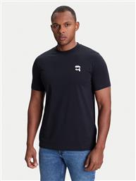 T-SHIRT 755710 553224 ΣΚΟΥΡΟ ΜΠΛΕ SLIM FIT KARL LAGERFELD