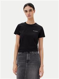 T-SHIRT A1W17019 ΜΑΥΡΟ REGULAR FIT KARL LAGERFELD