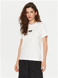 T-SHIRT A1W17021 ΛΕΥΚΟ REGULAR FIT KARL LAGERFELD