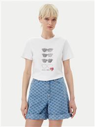 T-SHIRT A2W17103 ΛΕΥΚΟ REGULAR FIT KARL LAGERFELD