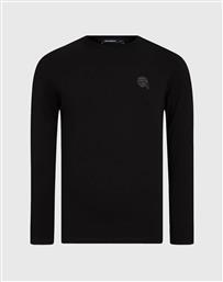 T-SHIRT CREWNECK LS KARL LAGERFELD