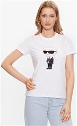 T-SHIRT IKONIK 2.0 KARL 230W1700 ΛΕΥΚΟ REGULAR FIT KARL LAGERFELD