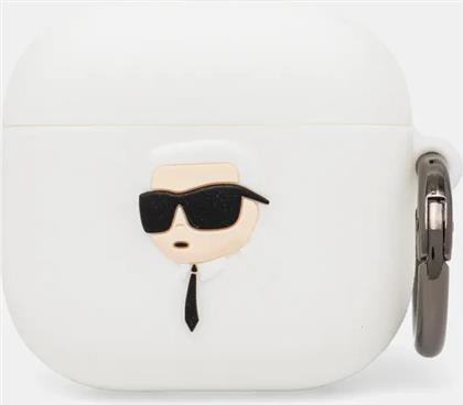 ΘΗΚΗ ΓΙΑ AIRPOD AIRPODS 4 ΧΡΩΜΑ: ΑΣΠΡΟ, KLA4RUNIKH KARL LAGERFELD