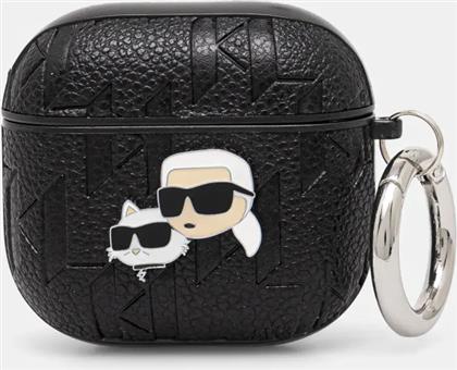 ΘΗΚΗ ΓΙΑ AIRPODS 4 ΧΡΩΜΑ: ΜΑΥΡΟ, KLA4PGKCPK KARL LAGERFELD