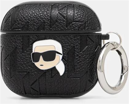 ΘΗΚΗ ΓΙΑ AIRPODS 4 ΧΡΩΜΑ: ΜΑΥΡΟ, KLA4PGKIPK KARL LAGERFELD