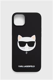 ΘΗΚΗ ΚΙΝΗΤΟΥ IPHONE 14 PLUS 6,7'' ΧΡΩΜΑ: ΜΑΥΡΟ KARL LAGERFELD