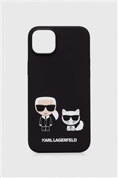 ΘΗΚΗ ΚΙΝΗΤΟΥ IPHONE 14 PLUS 6,7 ΧΡΩΜΑ: ΜΑΥΡΟ KARL LAGERFELD