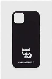 ΘΗΚΗ ΚΙΝΗΤΟΥ IPHONE 14 PLUS 6,7 ΧΡΩΜΑ: ΜΑΥΡΟ KARL LAGERFELD