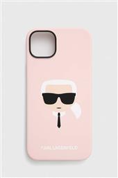 ΘΗΚΗ ΚΙΝΗΤΟΥ IPHONE 14 PLUS 6,7 ΧΡΩΜΑ: ΡΟΖ KARL LAGERFELD