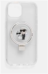 ΘΗΚΗ ΚΙΝΗΤΟΥ IPHONE 15 / 14 / 13 6.1 ΧΡΩΜΑ: ΔΙΑΦΑΝΟ, KLHMP15SHMRSKCH KARL LAGERFELD