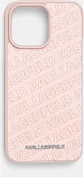 ΘΗΚΗ ΚΙΝΗΤΟΥ IPHONE 15 PRO MAX 6.7 ΧΡΩΜΑ: ΡΟΖ, KLHCP15XPQKPMP KARL LAGERFELD