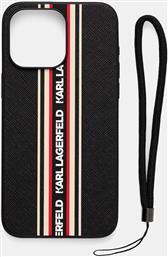 ΘΗΚΗ ΚΙΝΗΤΟΥ IPHONE 15 PRO MAX ΧΡΩΜΑ: ΜΑΥΡΟ, KLHCP15XPAMSCNSR KARL LAGERFELD
