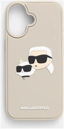 ΘΗΚΗ ΚΙΝΗΤΟΥ IPHONE 16 ΧΡΩΜΑ: ΜΠΕΖ, KLHCP16SRBCKCHLE KARL LAGERFELD