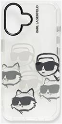 ΘΗΚΗ ΚΙΝΗΤΟΥ IPHONE 16 ΧΡΩΜΑ: ΔΙΑΦΑΝΟ, KLHCP16SHMCHKCT KARL LAGERFELD
