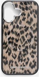 ΘΗΚΗ ΚΙΝΗΤΟΥ IPHONE 16 ΧΡΩΜΑ: ΚΑΦΕ, KLHMP16SHDLEOICW KARL LAGERFELD