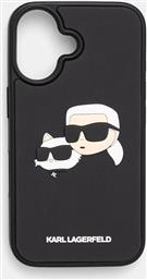 ΘΗΚΗ ΚΙΝΗΤΟΥ IPHONE 16 ΧΡΩΜΑ: ΜΑΥΡΟ, KLHCP16SRBCKCHLK KARL LAGERFELD