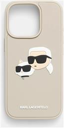 ΘΗΚΗ ΚΙΝΗΤΟΥ IPHONE 16 PRO ΧΡΩΜΑ: ΜΠΕΖ, KLHCP16LRBCKCHLE KARL LAGERFELD