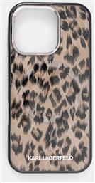 ΘΗΚΗ ΚΙΝΗΤΟΥ IPHONE 16 PRO ΧΡΩΜΑ: ΚΑΦΕ, KLHMP16LHDLEOICW KARL LAGERFELD