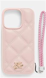 ΘΗΚΗ ΚΙΝΗΤΟΥ IPHONE 16 PRO ΧΡΩΜΑ: ΡΟΖ, KLHCP16LPSQSKLSMSP KARL LAGERFELD
