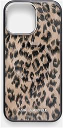 ΘΗΚΗ ΚΙΝΗΤΟΥ IPHONE 16 PRO MAX ΧΡΩΜΑ: ΚΑΦΕ, KLHMP16XHDLEOICW KARL LAGERFELD
