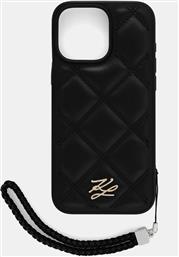 ΘΗΚΗ ΚΙΝΗΤΟΥ IPHONE 16 PRO MAX ΧΡΩΜΑ: ΜΑΥΡΟ, KLHCP16XPSQSKLSMSK KARL LAGERFELD