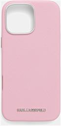 ΘΗΚΗ ΚΙΝΗΤΟΥ IPHONE 16 PRO MAX ΧΡΩΜΑ: ΡΟΖ, KLHMP16XPSAFWMCP KARL LAGERFELD