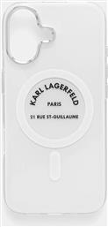 ΘΗΚΗ ΚΙΝΗΤΟΥ IPHONE 17 ΧΡΩΜΑ: ΔΙΑΦΑΝΟ, KLHMP17SHKRSGPT KARL LAGERFELD
