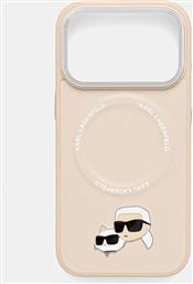 ΘΗΚΗ ΚΙΝΗΤΟΥ IPHONE 17 PRO ΧΡΩΜΑ: ΜΠΕΖ, KLHMP17LPSMLRKCE KARL LAGERFELD