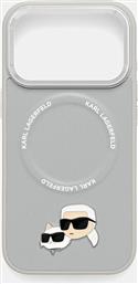 ΘΗΚΗ ΚΙΝΗΤΟΥ IPHONE 17 PRO ΧΡΩΜΑ: ΓΚΡΙ, KLHMP17LPSMLRKCG KARL LAGERFELD
