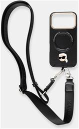 ΘΗΚΗ ΚΙΝΗΤΟΥ IPHONE 17 PRO ΧΡΩΜΑ: ΜΑΥΡΟ, KLHMP17LPCRLRKLK KARL LAGERFELD