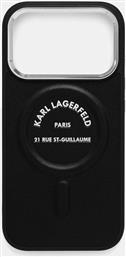 ΘΗΚΗ ΚΙΝΗΤΟΥ IPHONE 17 PRO ΧΡΩΜΑ: ΜΑΥΡΟ, KLHMP17LPSKRSGEK KARL LAGERFELD