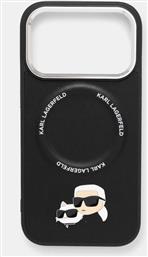 ΘΗΚΗ ΚΙΝΗΤΟΥ IPHONE 17 PRO ΧΡΩΜΑ: ΜΑΥΡΟ, KLHMP17LPSMLRKCK KARL LAGERFELD