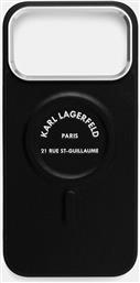 ΘΗΚΗ ΚΙΝΗΤΟΥ IPHONE 17 PRO MAX ΧΡΩΜΑ: ΜΑΥΡΟ, KLHMP17XPSKRSGEK KARL LAGERFELD